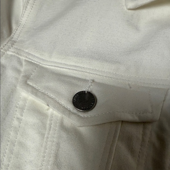 Liverpool Women's White Jean Jacket Size XS - Picture 4 of 6